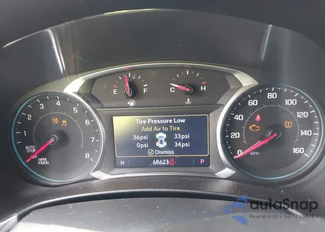 2019 Chevrolet Equinox Lt z USA, uszkodzony, nr VIN 3GNAXUEV1KL376781